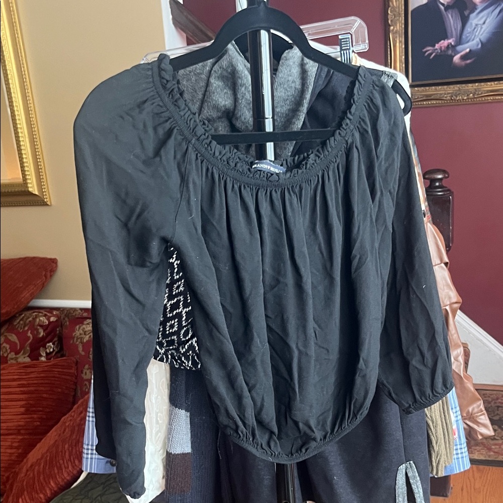 Elegant Black Women's Blouse